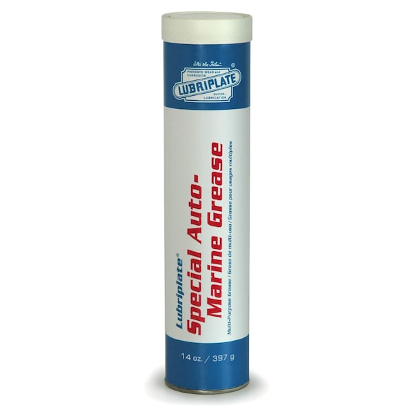 Lubriplate Tacky, Verysalt Water Resistant White Lithium Grease PK40